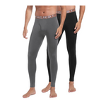 2-Pack Men's Thermal Underwear Long Base Layer Bottoms