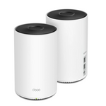 Paquete de 2 sistemas de enrutador de malla TP-Link Deco W7200 Tri Band WiFi 6