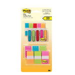 Banderas Post-it, 320 banderas de colores variados