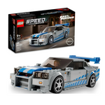 Lego Speed ​​Champions 2 Fast Nissan Skyline GT-R 76917 Coche de carreras de juguete