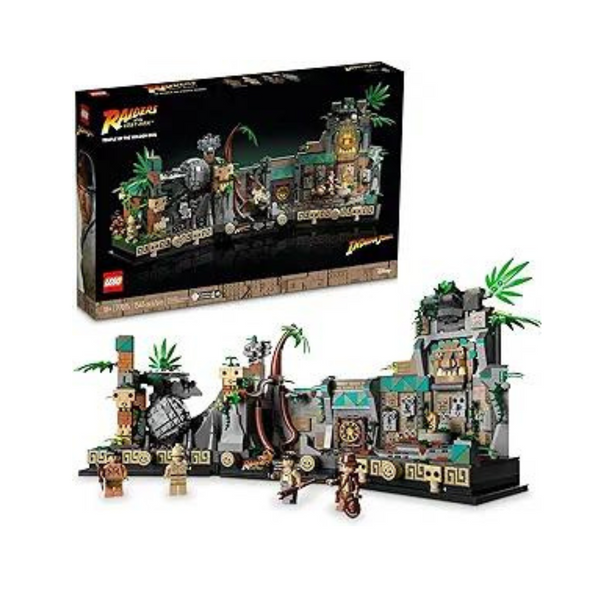 1545-Piece Lego Indiana Jones Temple of The Golden Idol 77015