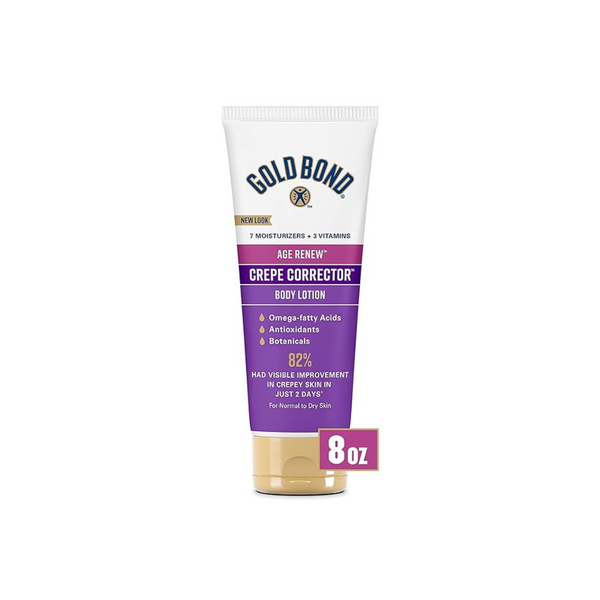 Loción corporal Gold Bond Age Renew Crepe Corrector, 8 oz.