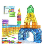 118 Piece Magnetic Tiles Set