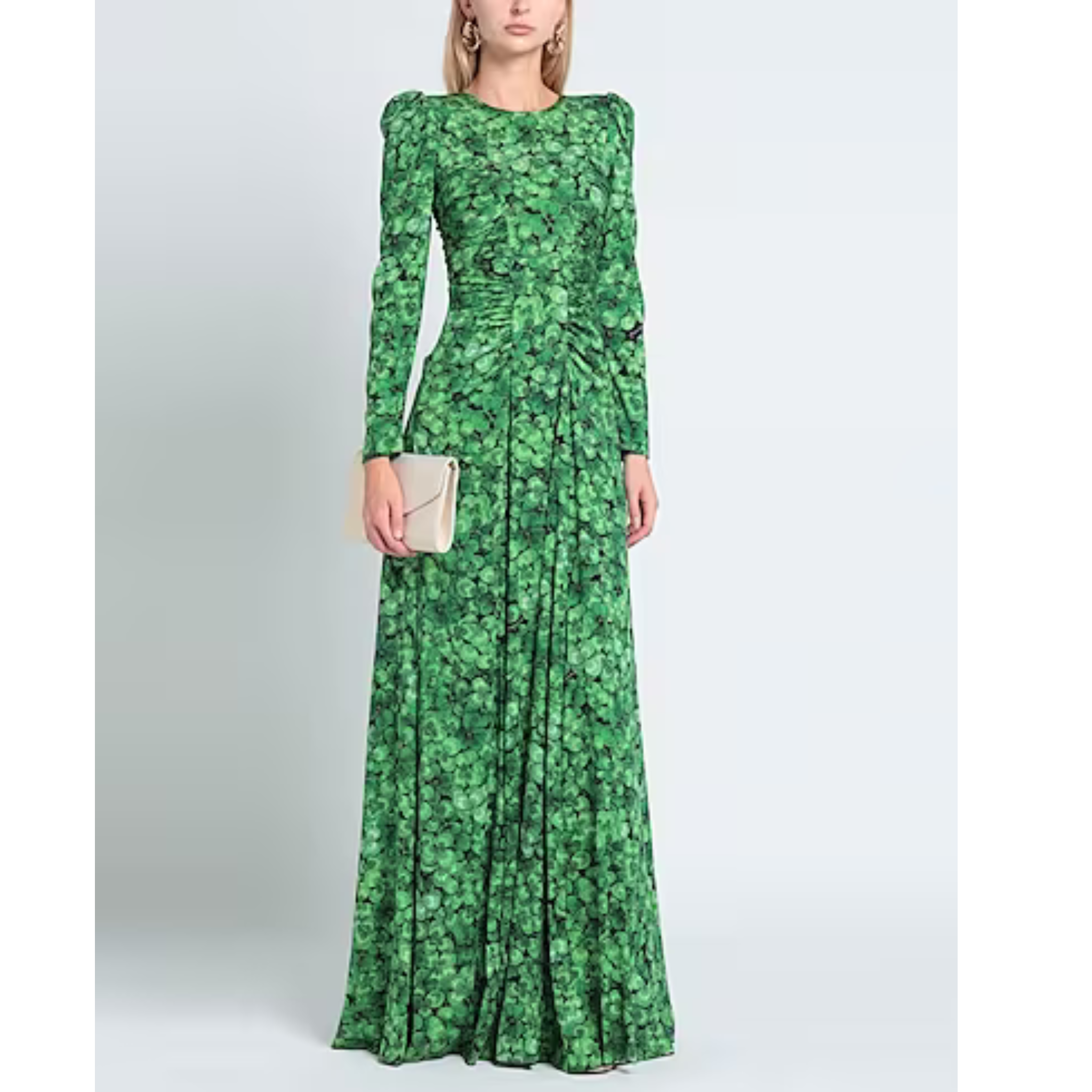 Dolce And Gabbana Green Gown