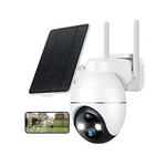 Recacam 2K 355 deg. Outdoor Solar Night Vision Wireless Security Cameras