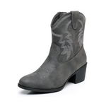 Globalwin Botas vaqueras de vaquero occidental a media pantorrilla para mujer (varios)