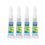 4-Pack Duro Super Glue 2-Gram Tubes