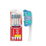 Cepillo de dientes blanqueador blanco óptico Colgate 360 ​​de 4 unidades
