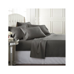 Juego de sábanas y fundas de almohada Danjor Linens de 6 piezas con bolsillos (Queen)