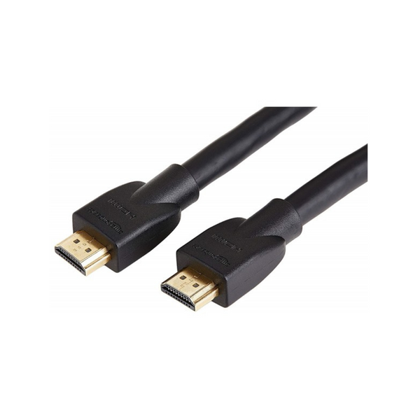 Amazon Basics Cable HDMI A macho a macho de alta velocidad de 25 pies