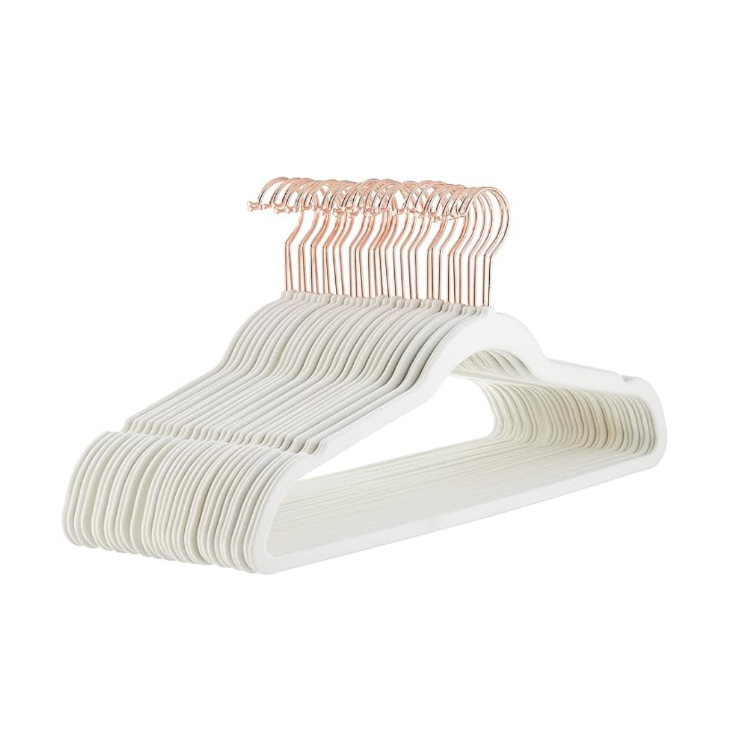 30Pack Amazon Basics Slim Velvet NonSlip Suit Clothes Hangers PzDeals