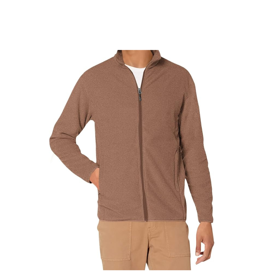 Amazon Essentials Men’s FullZip Fleece Jacket PzDeals