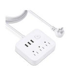 Bseed 3 Extensiones De Salida 3 Puertos Usb Regleta Con Usb