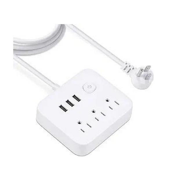 Bseed 3 Extensiones De Salida 3 Puertos Usb Regleta Con Usb