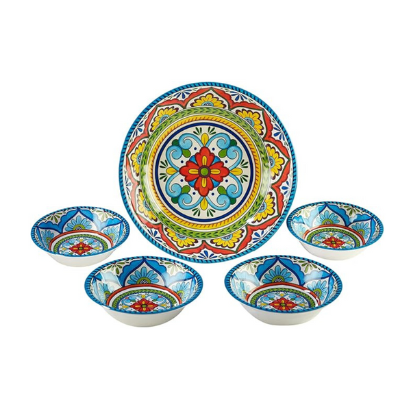 Certified International Seville 5 Piece Salad/Serving Set