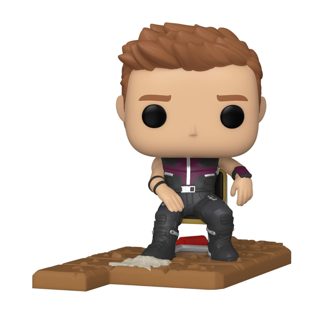 ¡Funko Pop! Deluxe Marvel: Vengadores Victory Shawarma Serie Hawkeye