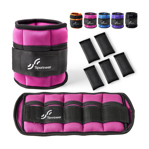 Pesas ajustables para tobillos y muñecas Sportneer
