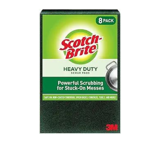 8-Pack Scotch-Brite Heavy Duty Large Scour Pads