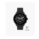 Fossil Reloj inteligente unisex Gen 6 de silicona Wellness Touch de 44 mm