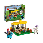 Kit de construcción LEGO Minecraft El establo de caballos 21171 de 241 piezas