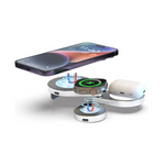 3-in-1 23W Foldable Magnetic Fast Wireless Charger Stand