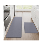 2-Piece StepLively Cushioned Anti-Fatigue Non-Skid Standing Kitchen Mats