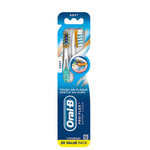 Paquete de 2 cepillos de dientes suaves Oral-B Pro-Health Clinical Pro-Flex 40S