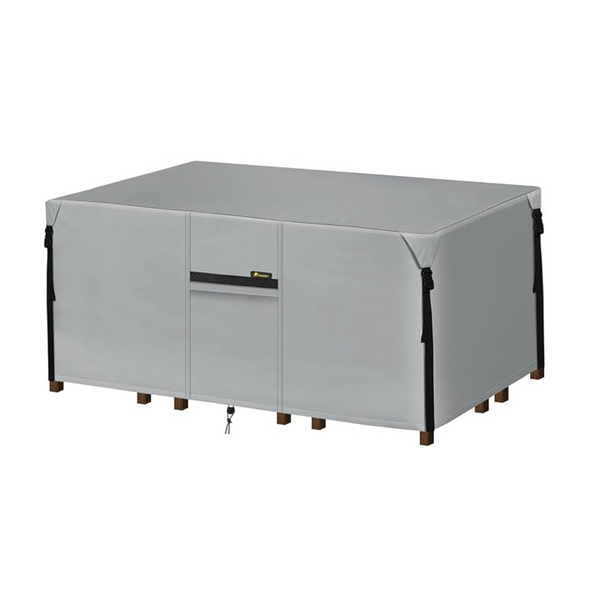Cubiertas impermeables para muebles de jardín de lona 600D (111''LX 74''W)