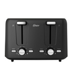 Oster 4-Slice Toaster with Bagel and Reheat Settings and Extra-Wide Slots