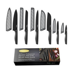 12-Piece Marco Almond Dishwasher Safe KYA38 Kitchen Knives Set