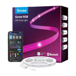 Tiras de luces LED Govee de 100 pies, Bluetooth RGB, luces