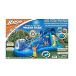 Banzai Inflatable Outdoor Backyard Surf N' Water Slide Splash Water Park