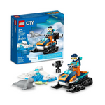Lego City Arctic Explorer Snowmobile Building Toy Set