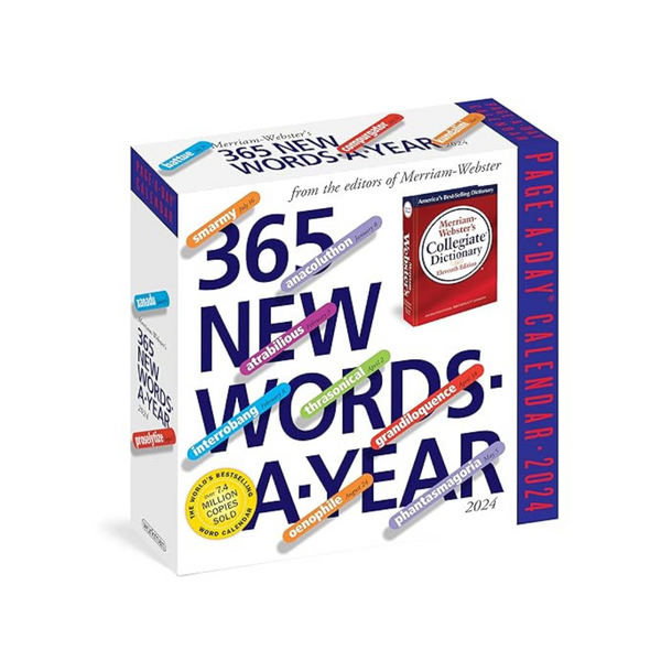 365 New WordsAYear PageADay Calendar 2024