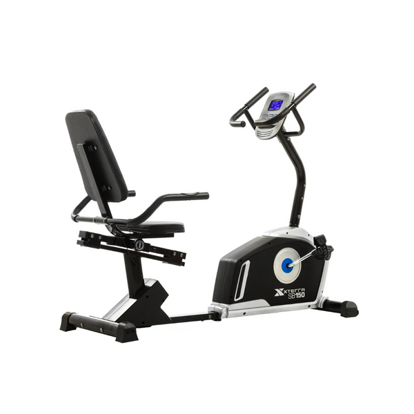 Bicicleta estática reclinada eléctrica con cable Xterra Fitness Sb150