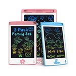 Pack of 3 LCD Writing Tablets