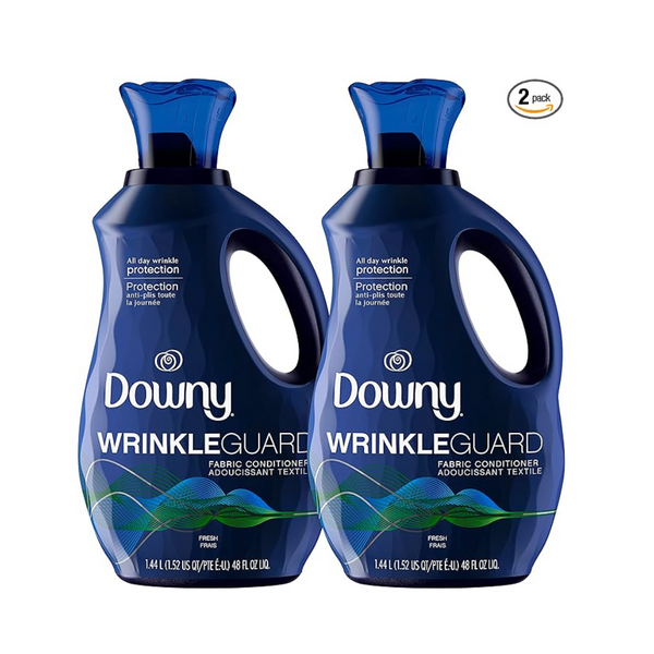2-Pack Downy Wrinkleguard Liquid Laundry Fabric Softener