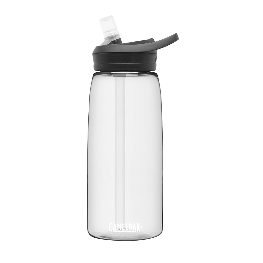 CamelBak 32Oz Eddy+ BPAFree Water Bottle with Straw (Clear) PzDeals