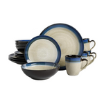 16-Piece Gibson Elite Couture Bands Dinnerware Set