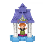 Fisher-Price Disney Frozen Anna in Arendelle Portable Playset with Figures