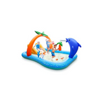 Evajoy Inflatable Play Center Kiddie Pool with Slide