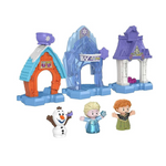 Disney Frozen Toddler Toys Little People Snowflake Village Playset