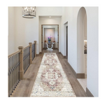 Alfombra de pasillo lavable resistente a las manchas Ruugme de 2,6 pies x 10 pies