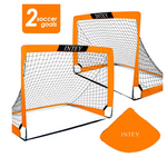 Set of 2 Intey  Portable Soccer Goals