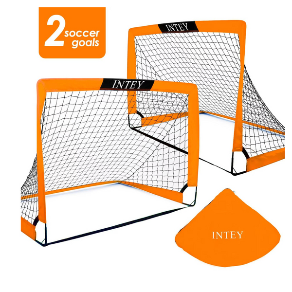 Set of 2 Intey  Portable Soccer Goals