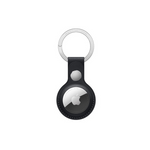 Llavero de cuero Apple AirTag (Medianoche)