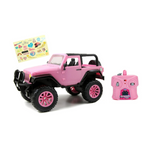 Jada Toys Girlmazing 1:16 Jeep Wrangler Pink RC Radio Control Cars