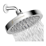 SparkPod - Alcachofa de ducha con aspecto cromado moderno de lujo y lluvia de alta presión