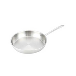 AmazonCommercial 12" Tri-Ply Stainless Steel Fry Pan