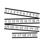 16-Piece Schoolgirl Style Simply Boho Number Line